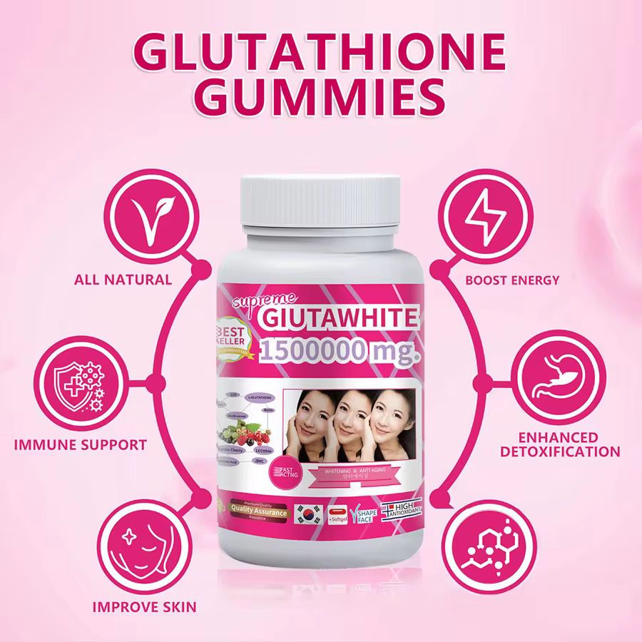 Glutawhite 1500000mg – Glutathion Blanchiment Peau & Anti-Âge