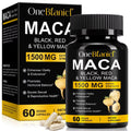 Maca Triple Force 1500mg – Noir, Rouge & Jaune
