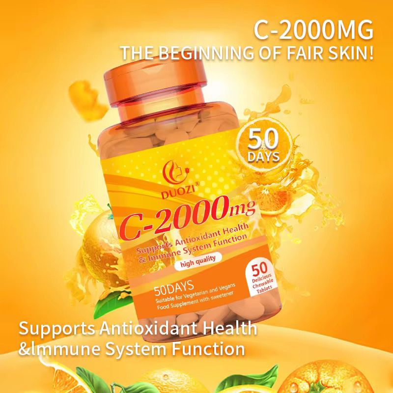 Vitamine C 2000mg – Immunité, Éclat & Antioxydant