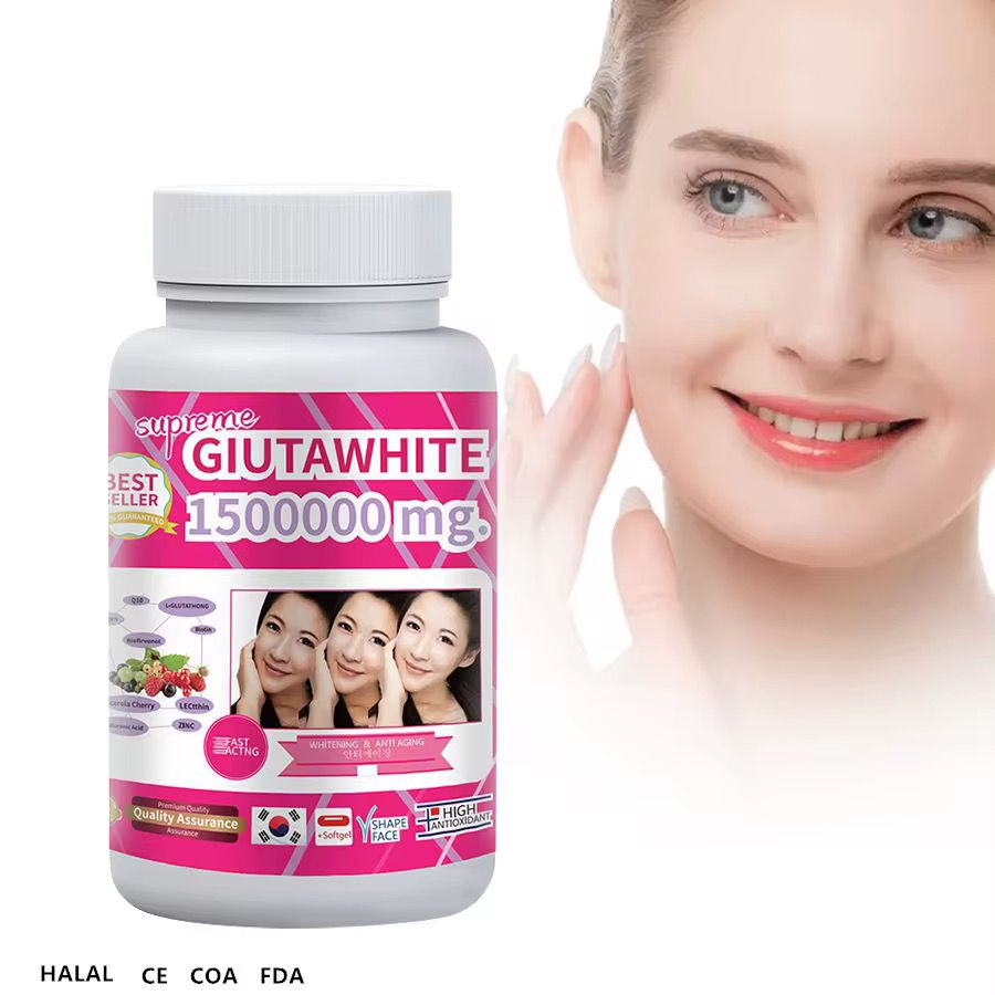 Glutawhite 1500000mg – Glutathion Blanchiment Peau & Anti-Âge